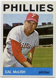1964 Topps Baseball Cards      365     Cal McLish